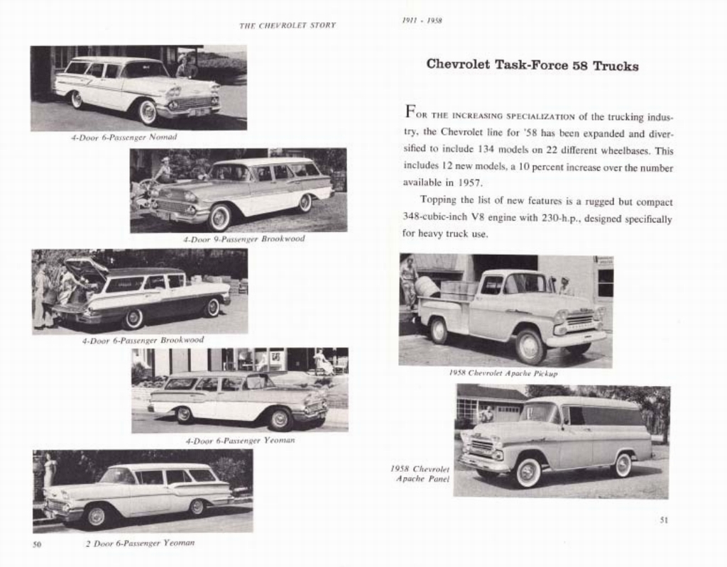 The Chevrolet Story - Published 1958 Page 12